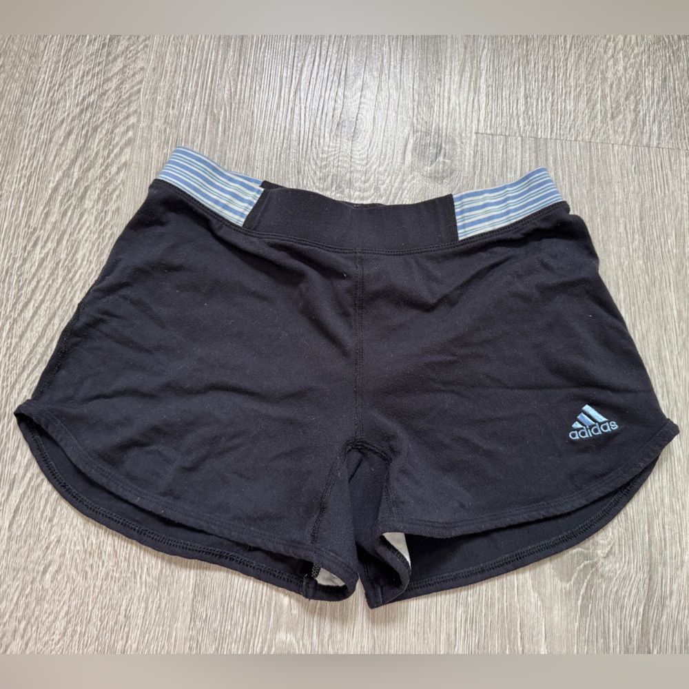 Adidas Black and Blue Shorts